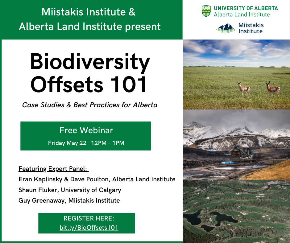 Biodiversity Offsets 101 Replay: News - Alberta Land Institute